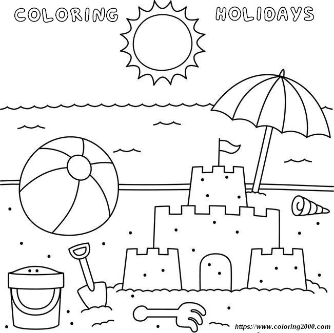 picture Kids love to color in holidays