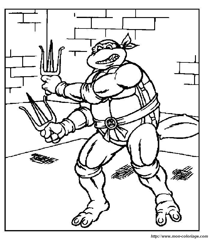 coloring Ninja Turtles, page ninja turtles